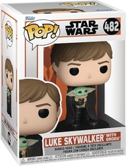 Funko Pop! Star Wars: The Mandalorian - Luke Skywalker with Grogu 482 - Bobblehead